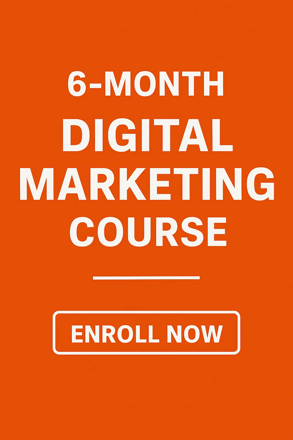 Advanced Digital Marketing Program
